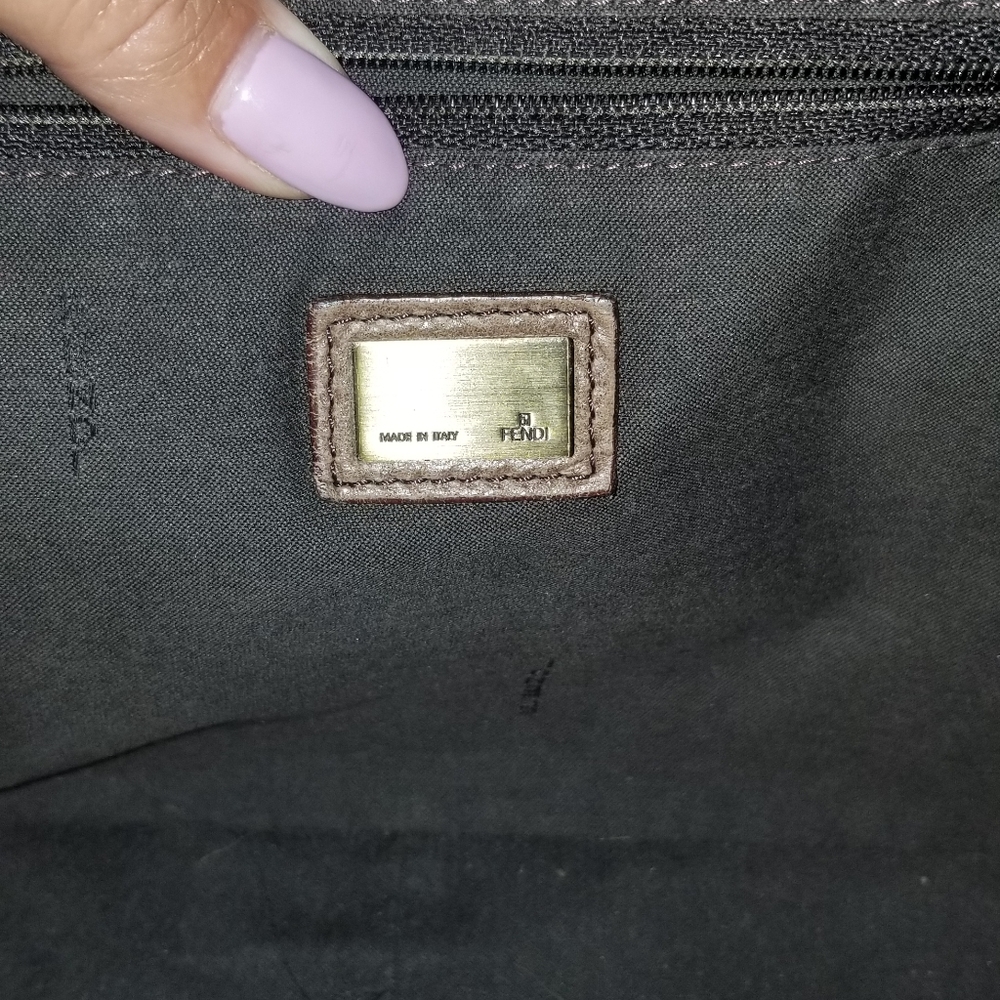 Fendi Zucca XL baguette AUTHENTIC - Picture 3 of 14